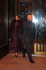 KELLY ROWLAND Enjoys a Nght Out at Death Becomes Her on Broadway 11/21/2024