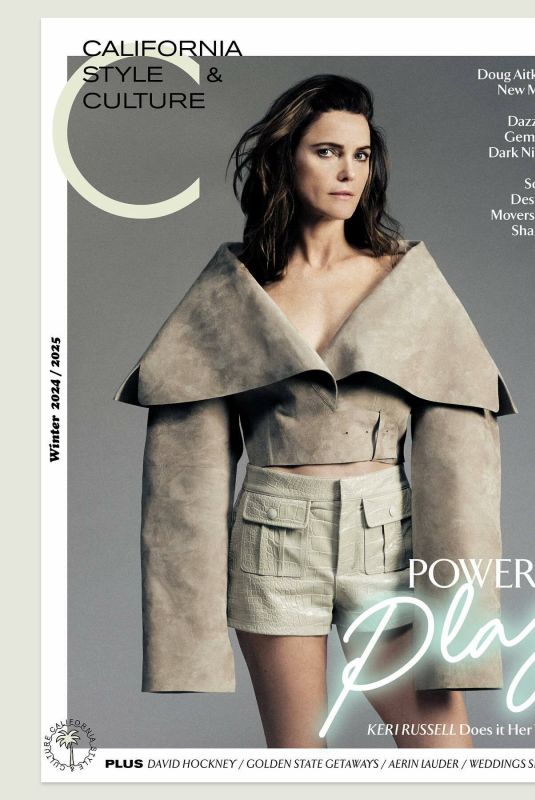 KERI RUSSELL in C California Lifestyle & Culture, Winter 2024/2025 Issue 