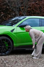 KERRY KATONA Crashes Her L250k Lamborghini Urus Out in Cheshire 11/29/2024
