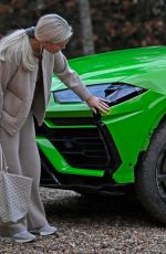 KERRY KATONA Crashes Her L250k Lamborghini Urus Out in Cheshire 11/29/2024