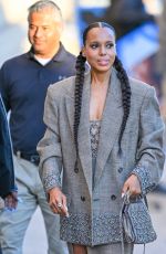 KERRY WASHINGTON Arrives at Jimmy Kimmel Live! in Hollywood 11/13/2024