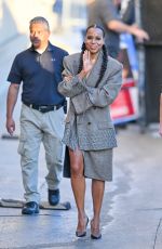 KERRY WASHINGTON Arrives at Jimmy Kimmel Live! in Hollywood 11/13/2024