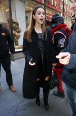 KIERNAN SHIPKA Arrives to Promotes Red One at Today Show in New York 11/13/2024