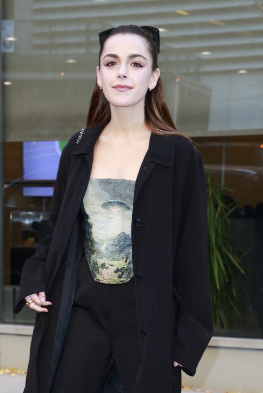 KIERNAN SHIPKA Leaves a Taping of Drew Barrymore Show in New York 11/14/2024