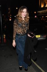 KIERNAN SHIPKA Leaves Gymkhana Restaurant in London 11/05/2024