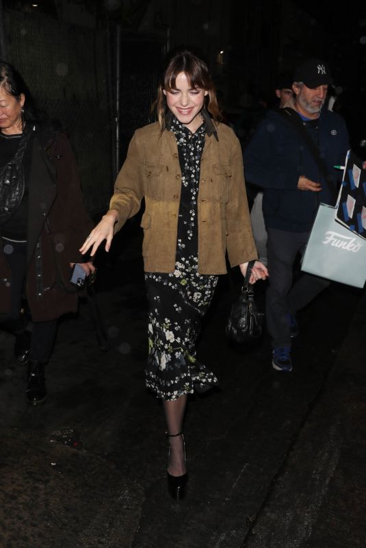KIERNAN SHIPKA Leaves Landmark Theatre After a Q&A in Westwood 11/27/2024
