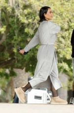 KIM KARDASHIAN Heading Back to Her Trailer in Los Angeles 10/30/2024