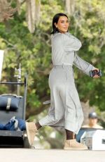 KIM KARDASHIAN Heading Back to Her Trailer in Los Angeles 10/30/2024