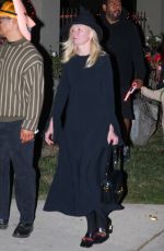 KIRSTEN DUNST Out Dressed as Evil Witch for Halloween in Los Angeles 10/31/2024