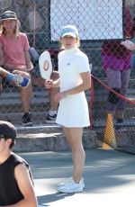 KRISTEN BELL and Justin Long at Little Pickleball Action in Los Angeles 11/01/2024