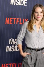 KRISTEN BELL at A Man On The Inside Premiere in Los Angeles 11/10/2024