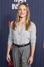 KRISTEN BELL at A Man On The Inside Premiere in Los Angeles 11/10/2024
