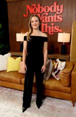 KRISTEN BELL at Nobody Wants This FYSEE Showcase Photocall in Hollywood 11/10/2024