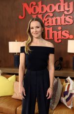 KRISTEN BELL at Nobody Wants This FYSEE Showcase Photocall in Hollywood 11/10/2024
