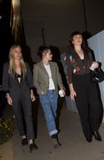 KRISTEN STEWART and DYLAN MEYER Out for Dinner at Horses Restaurant in Los Angeles 11/13/2024