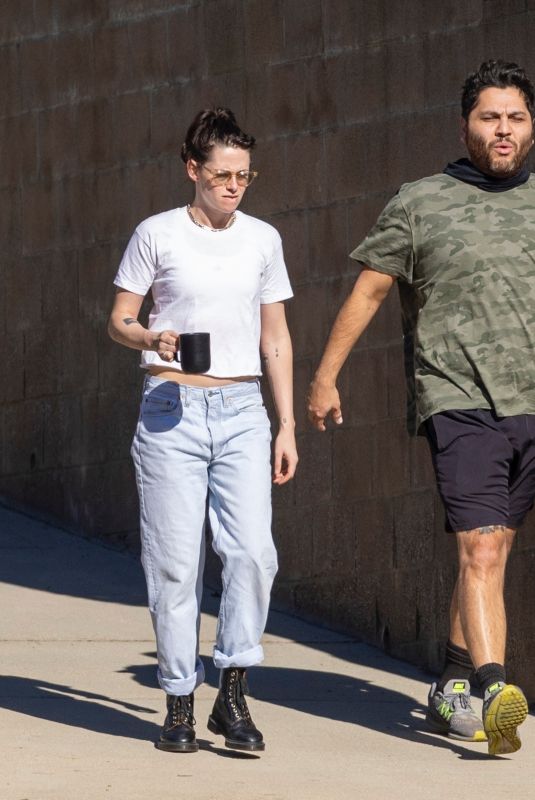 KRISTEN STEWART Out for Stroll with a Friend 11/21/2024