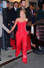 KRISTIN CHENOWETH Arrives at Our Little Secret Premiere at Paris Theatre in New York 11/18/2024
