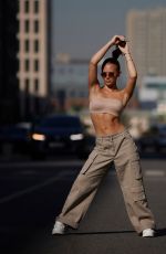 KRISTINA SHMIDT at a Photoshoot, September 2024