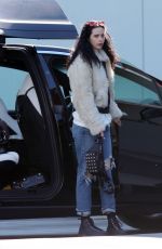 KRYSTEN RITTER and Adam Granduciel on a Rare Family Outing in Los Angeles 11/19/2024