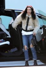 KRYSTEN RITTER and Adam Granduciel on a Rare Family Outing in Los Angeles 11/19/2024
