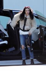 KRYSTEN RITTER and Adam Granduciel on a Rare Family Outing in Los Angeles 11/19/2024