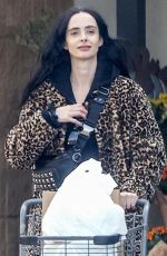 KRYSTEN RITTER Out Shopping for Grocery at Gelson