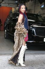 KYLIE CANTRALL Arrives at Live with Kelly and Mark Studio in New York 11/25/2024