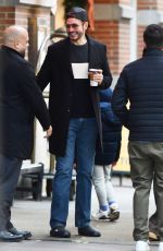 KYLIE CANTRALL Out with Her Father in New York City 11/27/2024
