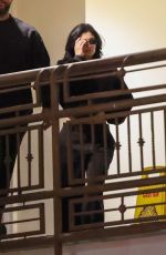 KYLIE JENNER Arrives at Sushi Park with Carter Gregory, Stassie and Victoria Villarroel 11/13/2024