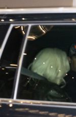 LADY GAGA and Michael Polansky Leaves Thei Hotel Garage in a SUV in Philadelphia 11/04/2024