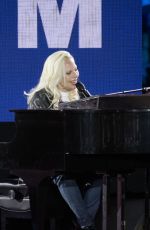 LADY GAGA Performs at Vice President Harris Final Campaign Rally in Philadelphia 11/04/2024
