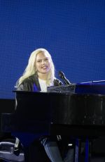 LADY GAGA Performs at Vice President Harris Final Campaign Rally in Philadelphia 11/04/2024