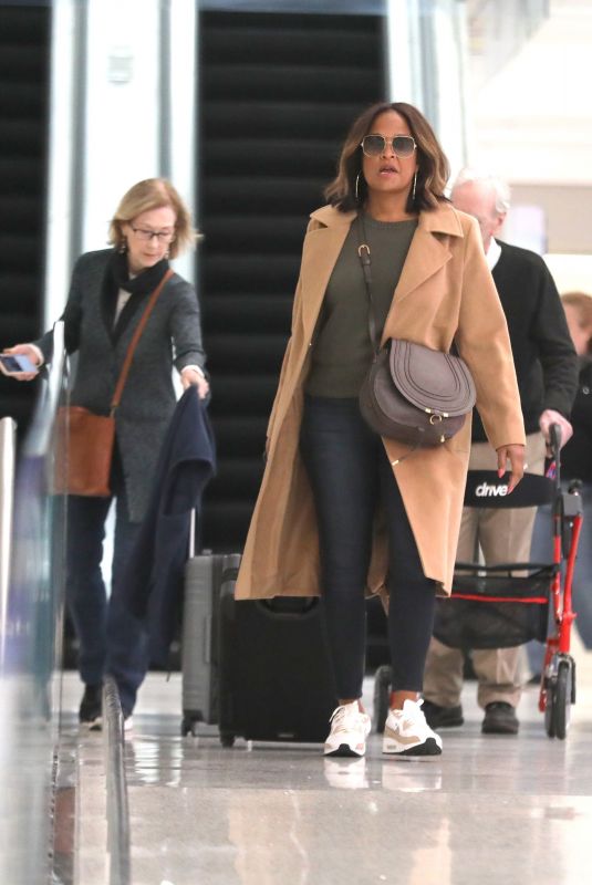 LAILA ALI Arrives at LAX Airport in Los Angeles 11/18/2024