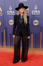 LAINEY WILSON at 58th Annual CMA Awards at Bridgestone Arena in Nashville 11/20/2024