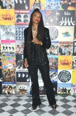 LATHAM THOMAS at Alice + Olivia Celebrates Their Beatles Collaboration in New York 11/12/2024