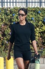 LAURA HARRIER Arrives at Morning Pilates Class in Los Feliz 11/04/2024