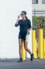 LAURA HARRIER Arrives at Morning Pilates Class in Los Feliz 11/04/2024