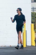 LAURA HARRIER Arrives at Morning Pilates Class in Los Feliz 11/04/2024