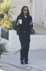 LAURA HARRIER Out House Hunting with Her Dog in los Angeles 11/12/2024