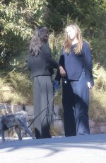 LAURA HARRIER Out House Hunting with Her Dog in los Angeles 11/12/2024