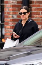 LEA MICHELE Out Shopping with Her Mom in New York 11/20/2024