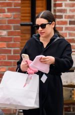 LEA MICHELE Out Shopping with Her Mom in New York 11/20/2024