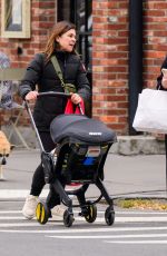 LEA MICHELE Out Shopping with Her Mom in New York 11/20/2024