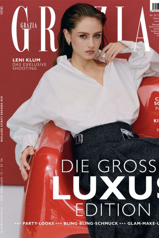 LENI KLUM in Grazia Magazine, November 2024