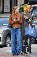 LILA GRACE MOSS and IRIS LAW Out Shopping in New York City 11/18/2024