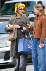 LILA GRACE MOSS and IRIS LAW Out Shopping in New York City 11/18/2024