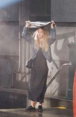 LILA GRACE MOSS at DKNY Photoshoot in Manhattan 11/21/2024