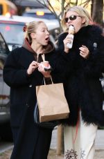 LILA GRACE MOSS Enjoys a Frozen Treat in New York 11/19/2024