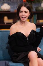 LILY COLLINS at This Morning TV Show in London 11/18/2024