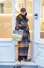 LILY COLLINS Out and About in London 11/08/2024
